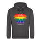 Rainbow Fist Power Solidarity Pride Month Unisex Hoodie