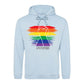 Rainbow Fist Power Solidarity Pride Month Unisex Hoodie