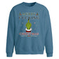 Rebellious sarcastic quote Christmas Oversized Sweatshirt
