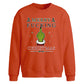 Rebellious sarcastic quote Christmas Oversized Sweatshirt
