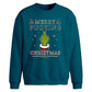 Rebellious sarcastic quote Christmas Oversized Sweatshirt