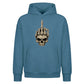 Rebellious skeleton middle finger Halloween Oversized Hoodie