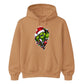 Rebellious zipped shades graphic Christmas Unisex Hoodie