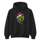 Rebellious zipped shades graphic Christmas Unisex Hoodie