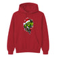 Rebellious zipped shades graphic Christmas Unisex Hoodie