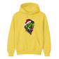 Rebellious zipped shades graphic Christmas Unisex Hoodie