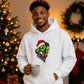 Rebellious zipped shades graphic Christmas Unisex Hoodie