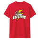 She's Electric T-Shirt | Retro Lightning Bolt Graphic Slogan Tee