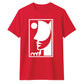 Abstract Line Art Face Silhouette Graphic Unisex T-Shirt