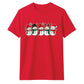 Charming line-up of five snowman Christmas Unisex T-Shirt