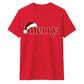 Classic retro santa hat typography Christmas Unisex T-Shirt