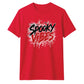 Dripping blood text spooky vibes Halloween Unisex t-shirt