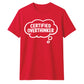 Funny Thought Bubble Certified Overthinker Unisex T-Shirt