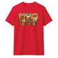 Gingham panels give thanks text Thanksgiving Unisex T-Shirt