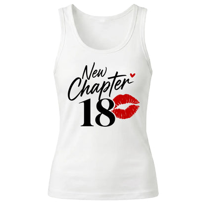 18th Birthday Ladies Tank Top 8 teen
