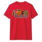 Love pumpkin leopard plaid text Thanksgiving Unisex T-Shirt