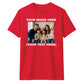 Lovely Personalised Family Picture Text Top unisex t-shirt
