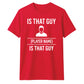 Modern That Guy Star Football Tournament Unisex T-Shirt
