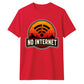 Retro Desert Sunset No Internet Graphic Unisex T-Shirt