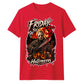 Scary hockey mask killer graphic Halloween Unisex t-shirt