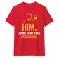 Personalise Rent Free Football Tournament Unisex T-Shirt