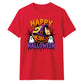 Witch hat pumpkin ghosts graphic Halloween Unisex t-shirt