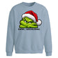Relatable antisocial quote Christmas Oversized Sweatshirt