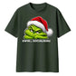 Relatable funny antisocial quote Christmas Oversized T-Shirt