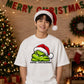 Relatable funny antisocial quote Christmas Oversized T-Shirt