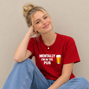 Relatable pub drinking quote Funny memes ladies t-shirt