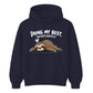 Relatable sleepy sloth slogan Funny Memes Unisex Hoodie