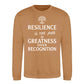 Resilience Path To Greatness Motivational Unisex Sweatshirt