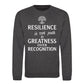 Resilience Path To Greatness Motivational Unisex Sweatshirt