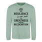 Resilience Path To Greatness Motivational Unisex Sweatshirt