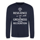 Resilience Path To Greatness Motivational Unisex Sweatshirt