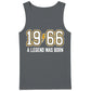 Retro 1966 Lightning Legend Graphic 60th Birthday Men Tank Top