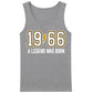 Retro 1966 Lightning Legend Graphic 60th Birthday Men Tank Top