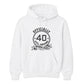 Retro Awesome Personalised Happy Birthday hoodie