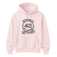 Retro Awesome Personalised Happy Birthday hoodie