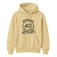 Retro Awesome Personalised Happy Birthday hoodie