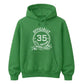 Retro Awesome Personalised Happy Birthday hoodie