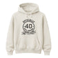Retro Awesome Personalised Happy Birthday hoodie