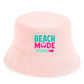 Retro Beach Mode Activated Slogan Bucket Summer Kids Hat