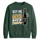 Retro Beer Party personliased Happy Birthday Sweatshirt