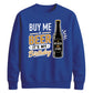 Retro Beer Party personliased Happy Birthday Sweatshirt