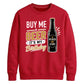 Retro Beer Party personliased Happy Birthday Sweatshirt