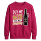 Retro Beer Party personliased Happy Birthday Sweatshirt