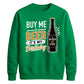 Retro Beer Party personliased Happy Birthday Sweatshirt