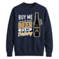 Retro Beer Party personliased Happy Birthday Sweatshirt