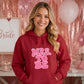 Retro Bubble Font Slogan Bridal Party Bride Unisex Hoodie